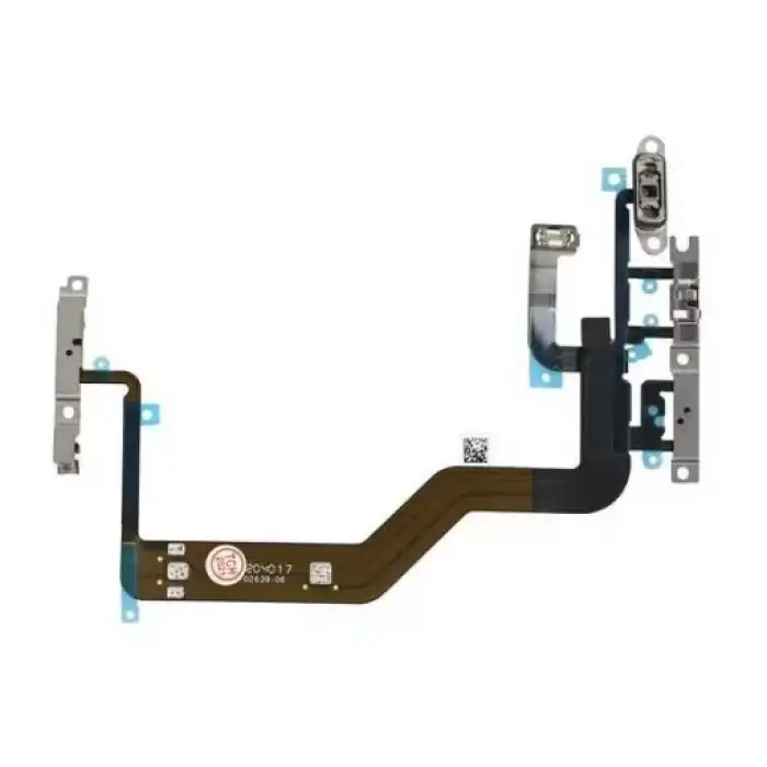 Apple Uyumlu iPhone 12 Pro On Off Power Yan Ses Filmi Flex