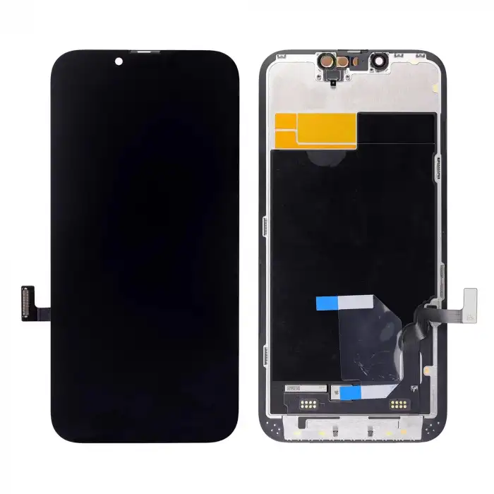 Apple Uyumlu iPhone 13 Lcd Ekran Dokunmatik Siyah OLED Gx (Ltps)