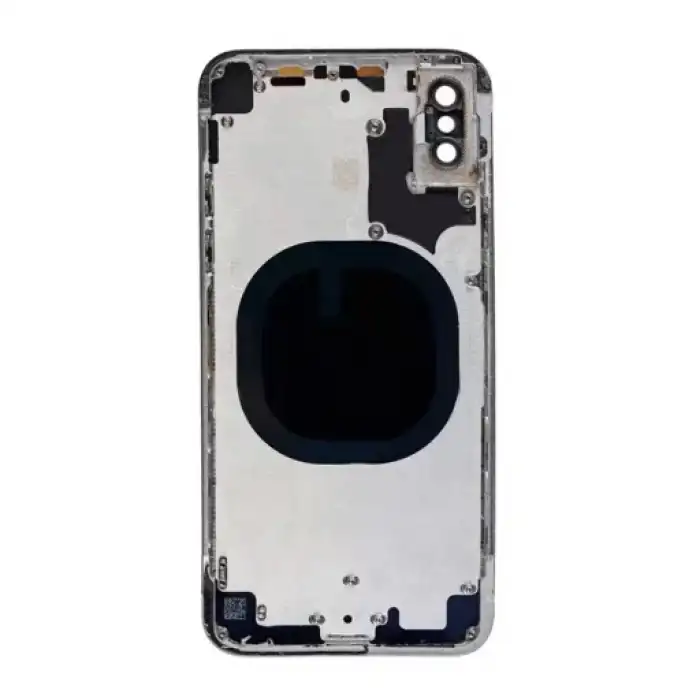 Apple Uyumlu iPhone Xs Kasa Kapak Beyaz Boş