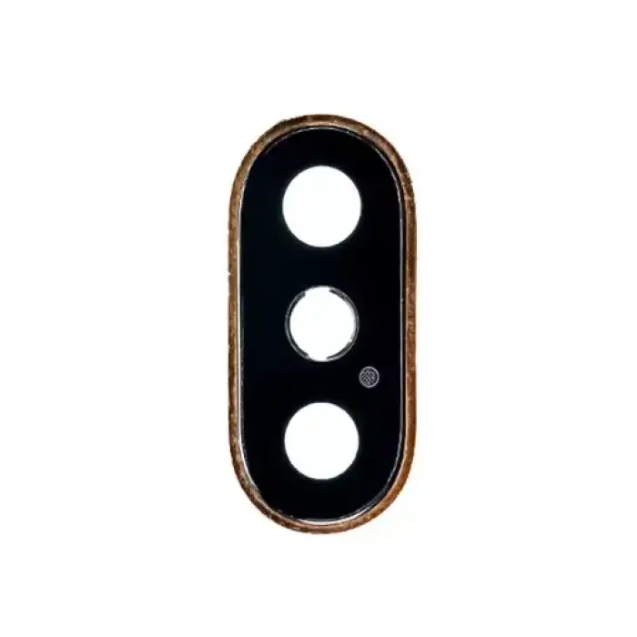 Apple Uyumlu iPhone Xs Max Kamera Lensi Gold