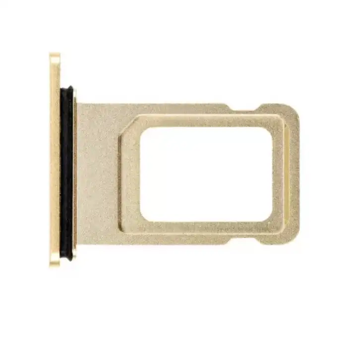 Apple Uyumlu iPhone Xs Max Sim Kart Tepsisi Gold Çift Simli