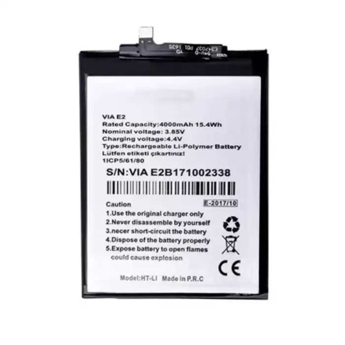 Casper Uyumlu Via E2 Batarya Pil