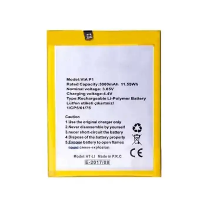 Casper Uyumlu Via P1 Batarya Pil