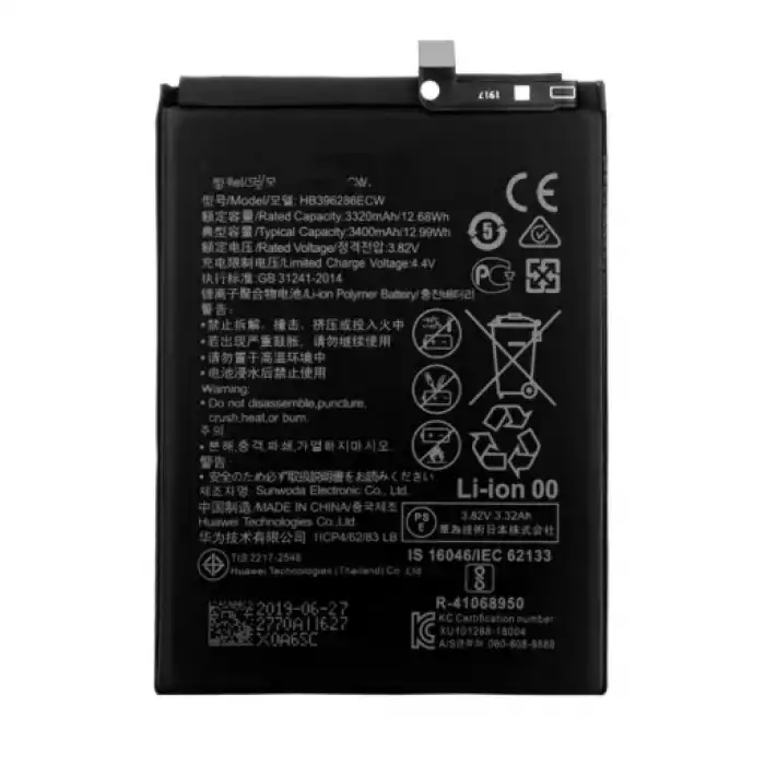 Huawei Honor Uyumlu 10 Lite Batarya Hb396286Ecw
