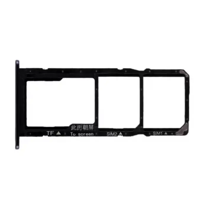 Huawei Honor Uyumlu 7A Sim Kart Tepsisi Siyah