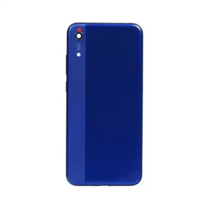 Huawei Honor Uyumlu 8A Arka Kapak Mavi Home Tuş Yeri Kapalı