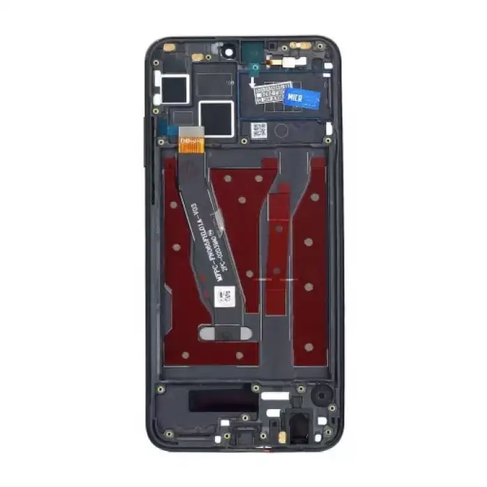 Huawei Honor Uyumlu 8X Lcd Ekran Dokunmatik Siyah Çıtalı