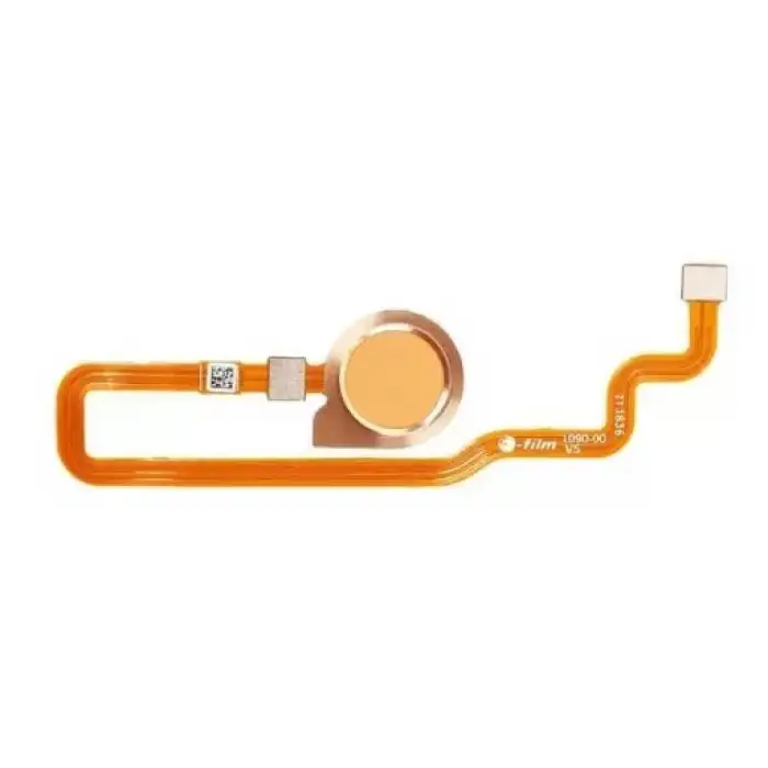 Huawei Honor Uyumlu 8X Max Home Parmak Okuyucu Filmi Flex Gold