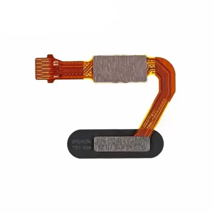 Huawei Uyumlu Mate 10 Home Parmak Okuyucu Filmi Flex Rose