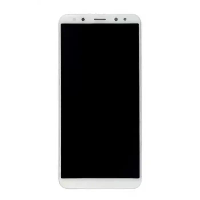 Huawei Uyumlu Mate 10 Lite Lcd Ekran Dokunmatik Beyaz Çıtalı