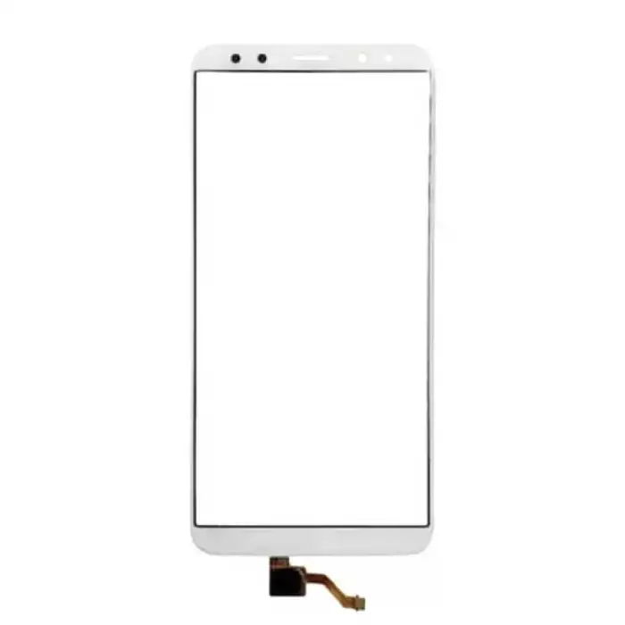 Huawei Uyumlu Mate 10 Lite Touch Beyaz Çıtasız