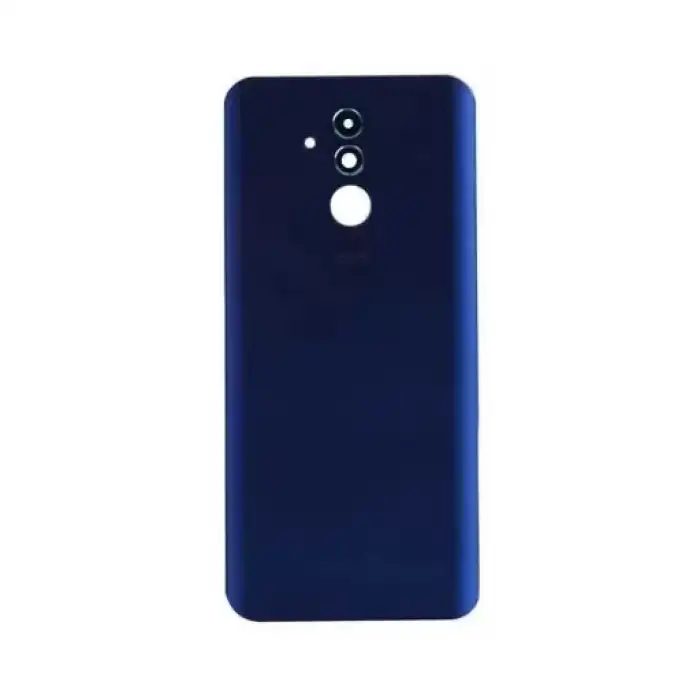Huawei Uyumlu Mate 20 Lite Arka Kapak Kamera Lensli Mavi