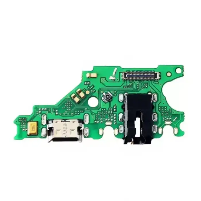 Huawei Uyumlu Mate 20 Lite Şarj Soketli Kulaklık Soketli Mikrofon Bordu