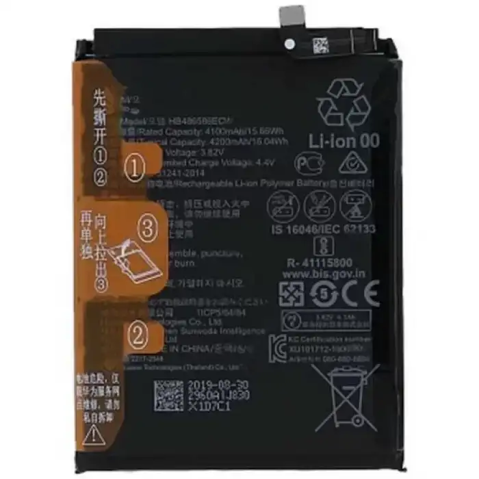 Huawei Uyumlu Mate 30 Batarya Hb486486Ecw