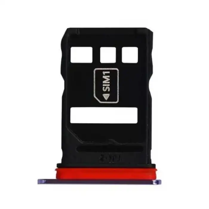 Huawei Uyumlu Mate 30 Sim Kart Tepsisi Mor