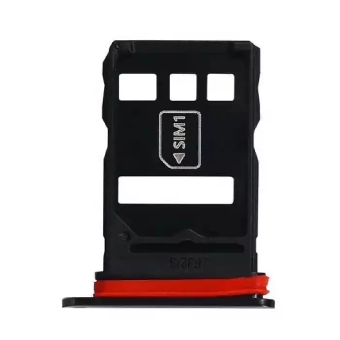 Huawei Uyumlu Mate 30 Sim Kart Tepsisi Siyah