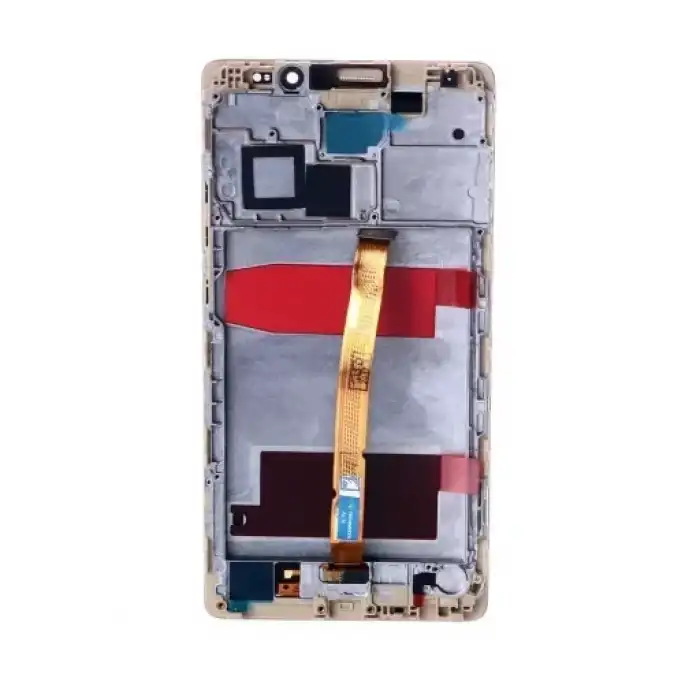 Huawei Uyumlu Mate 8 Lcd Ekran Dokunmatik Beyaz Çıtalı