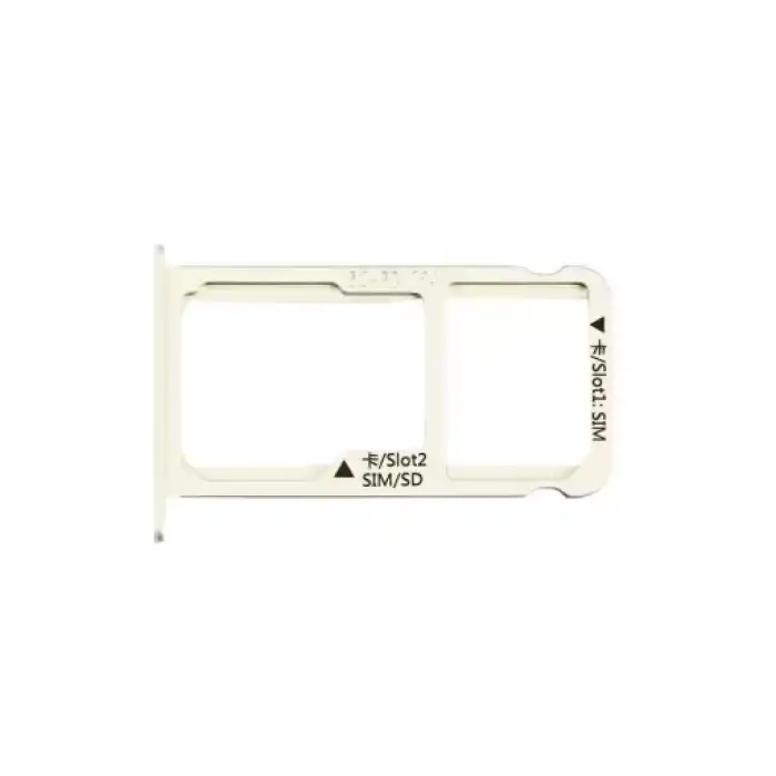 Huawei Uyumlu Mate 9 Sim Kart Tepsisi Gümüş