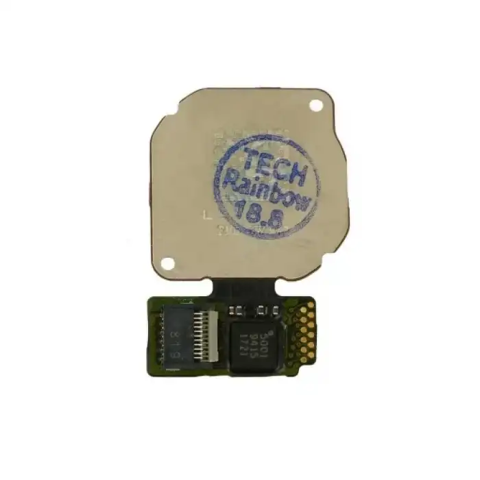 Huawei Uyumlu Nova 3İ Home Parmak Okuyucu Filmi Flex Siyah