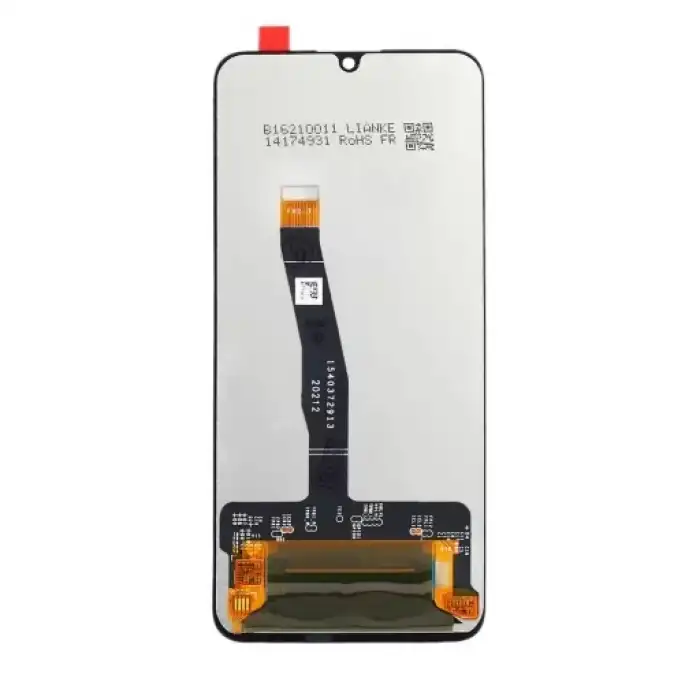 Huawei Uyumlu P Smart 2019 Lcd Ekran Dokunmatik Siyah Çıtasız