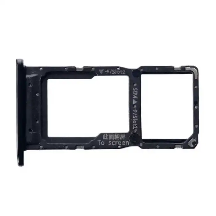 Huawei Uyumlu P Smart 2019 Sim Kart Tepsisi Siyah