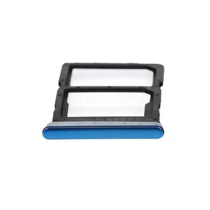 Huawei Uyumlu P Smart 2020 Sim Kart Tepsisi Mavi