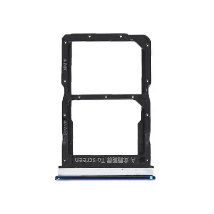 Huawei Uyumlu P Smart 2020 Sim Kart Tepsisi Mavi
