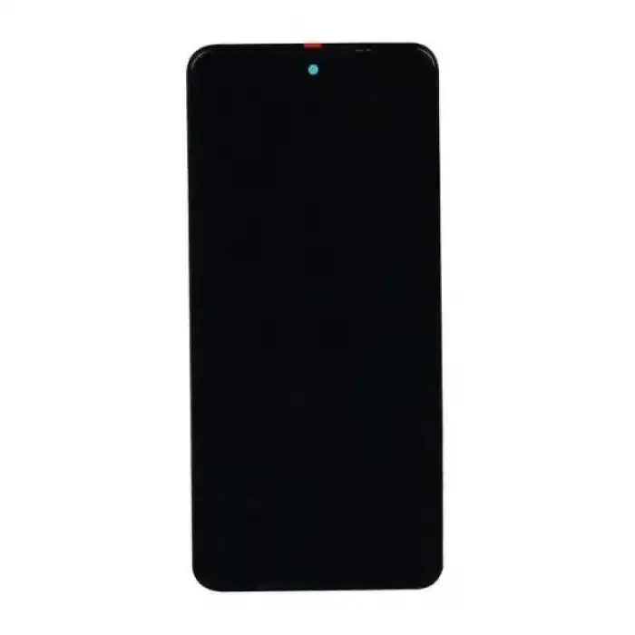 Huawei Uyumlu P Smart 2021 Lcd Ekran Dokunmatik Siyah Çıtalı