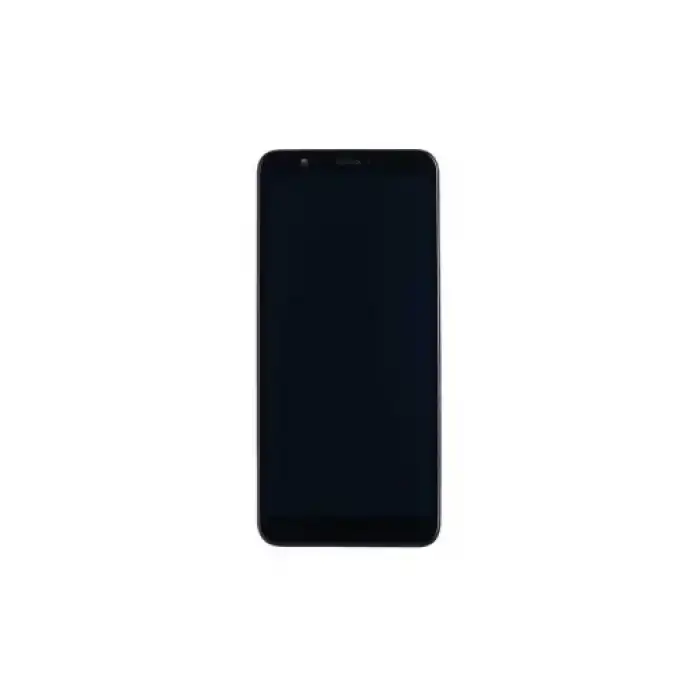 Huawei Uyumlu P Smart Lcd Ekran Dokunmatik Siyah Çıtalı