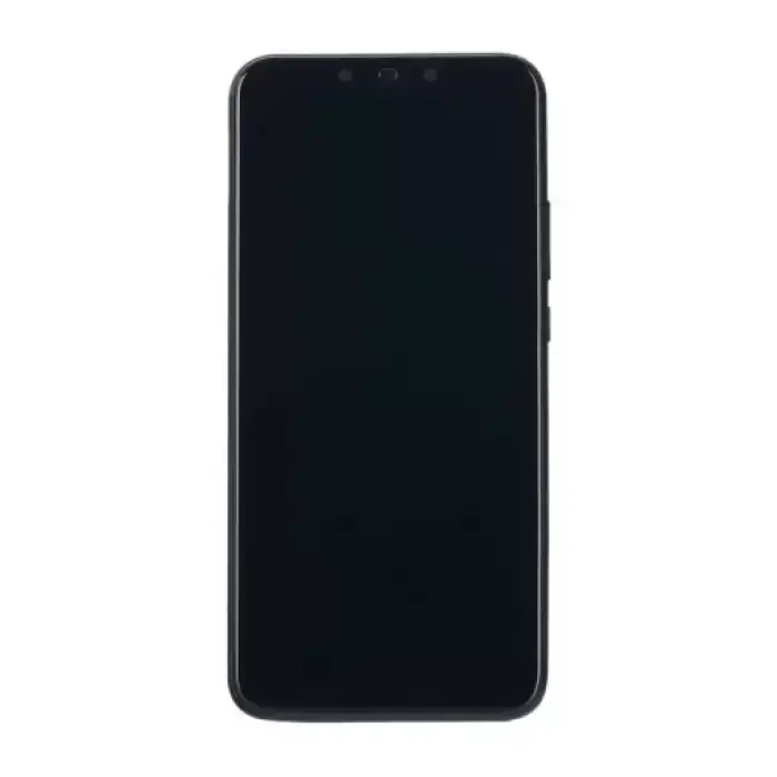 Huawei Uyumlu P Smart Plus 2019 Lcd Ekran Dokunmatik Siyah Çıtalı