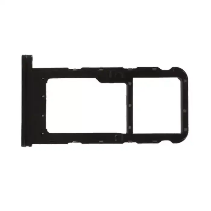 Huawei Uyumlu P Smart Plus 2019 Sim Kart Tepsisi Siyah