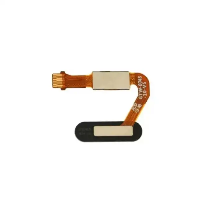 Huawei Uyumlu P20 Home Parmak Okuyucu Filmi Flex Siyah