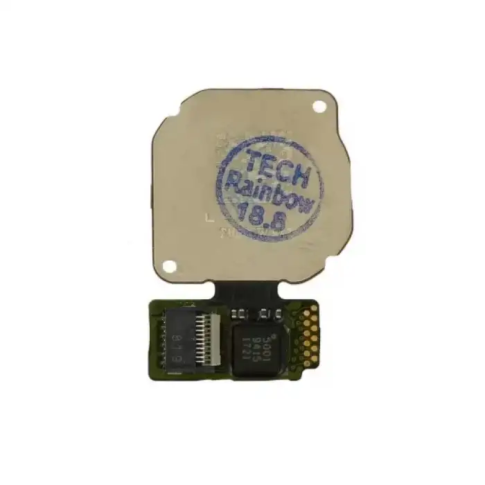 Huawei Uyumlu P20 Lite Home Parmak Okuyucu Filmi Flex Rose