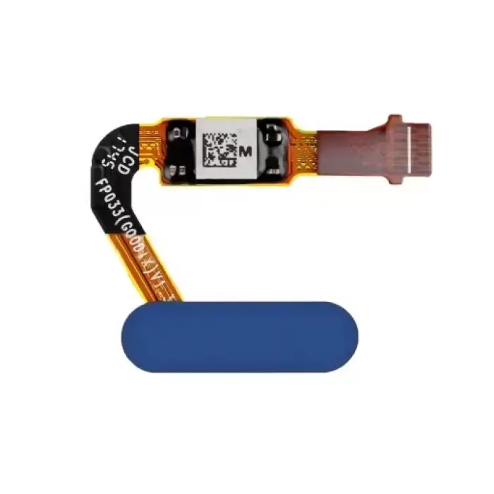 Huawei Uyumlu P20 Pro Home Parmak Okuyucu Filmi Flex Mavi