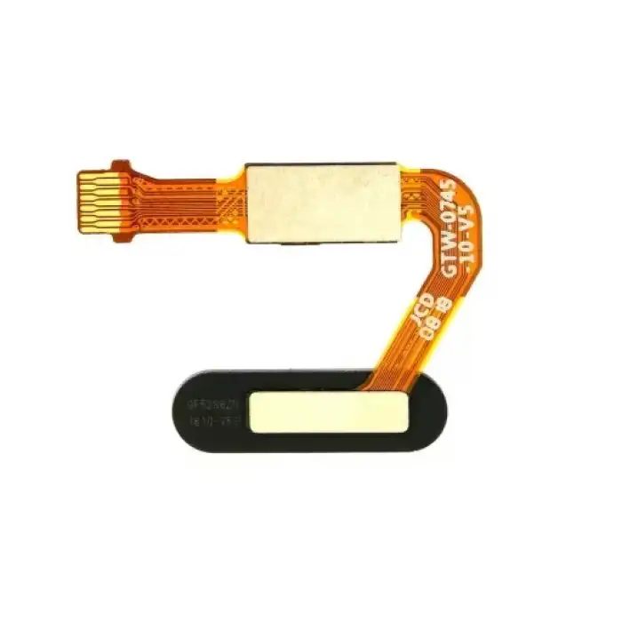 Huawei Uyumlu P20 Pro Home Parmak Okuyucu Filmi Flex Siyah