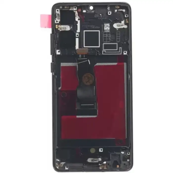Huawei Uyumlu P30 Lcd Ekran Dokunmatik Siyah Çıtalı Hk Servis