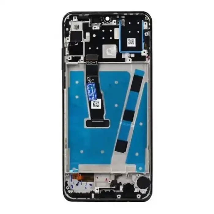 Huawei Uyumlu P30 Lite Lcd Ekran Dokunmatik Siyah Çıtalı 24Mp
