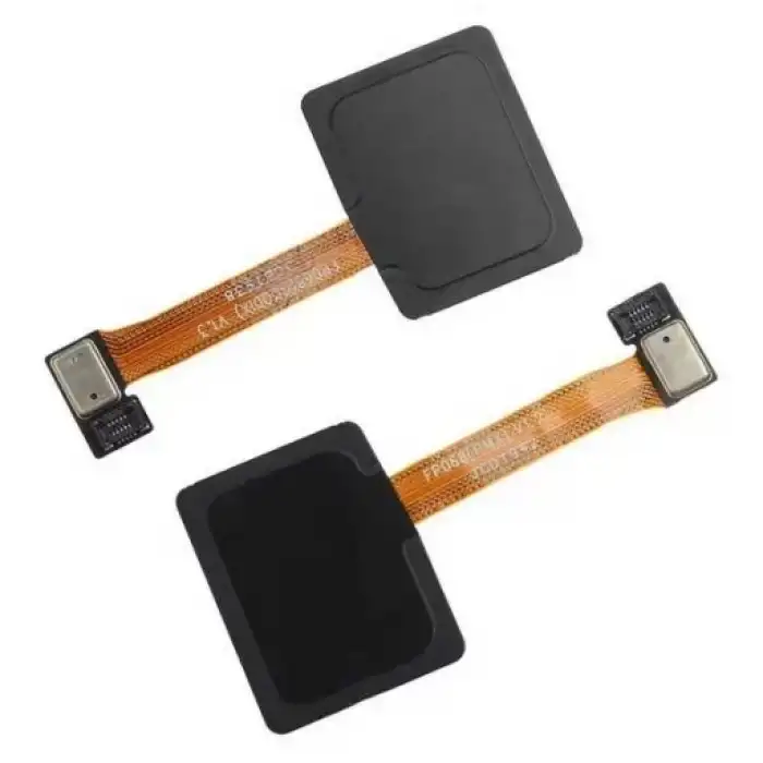 Huawei Uyumlu P40 Home Parmak Okuyucu Film Flex Siyah