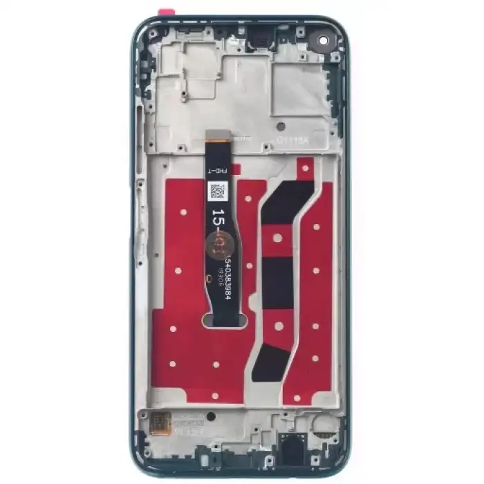 Huawei Uyumlu P40 Lite E Lcd Ekran Dokunmatik Mavi Çıtalı Servis