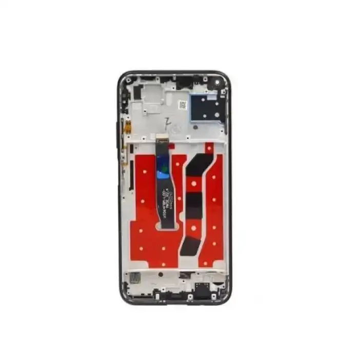 Huawei Uyumlu P40 Lite Lcd Ekran Dokunmatik Siyah Çıtalı Servis