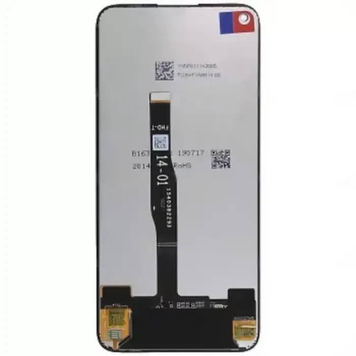 Huawei Uyumlu P40 Lite Lcd Ekran Dokunmatik Siyah Çıtasız