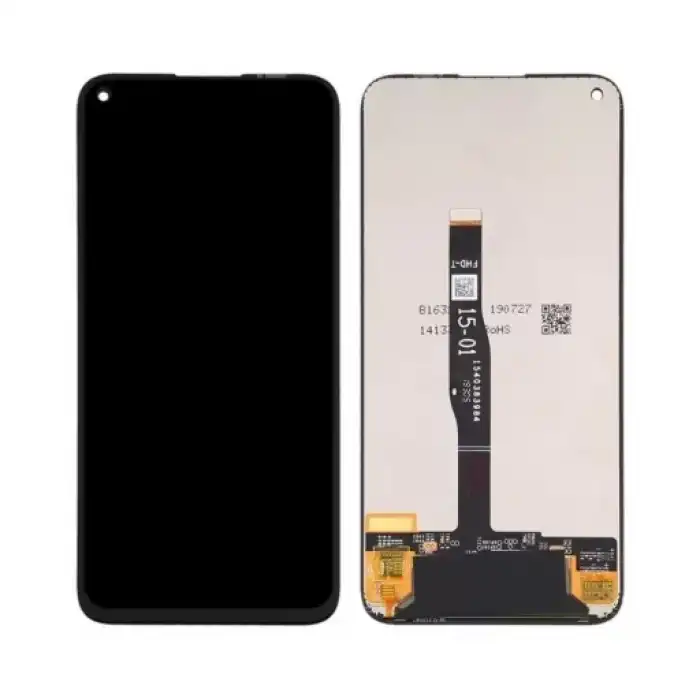 Huawei Uyumlu P40 Lite Lcd Ekran Dokunmatik Siyah Çıtasız Servis