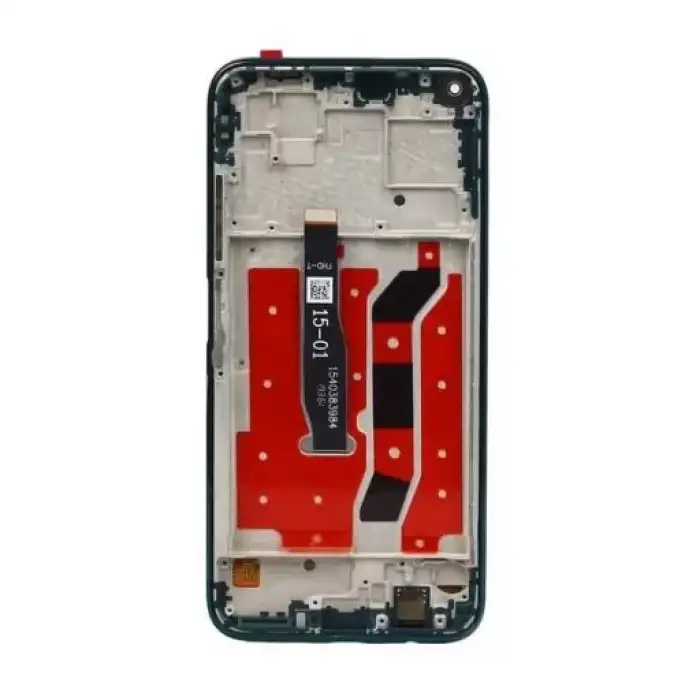 Huawei Uyumlu P40 Lite Lcd Ekran Dokunmatik Yeşil Çıtalı