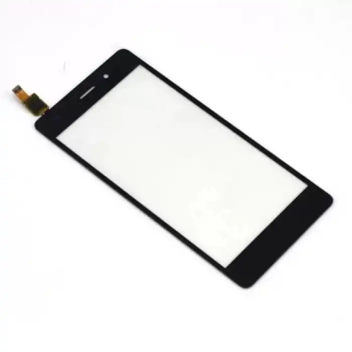Huawei Uyumlu P8 Lite Touch Siyah Çıtasız