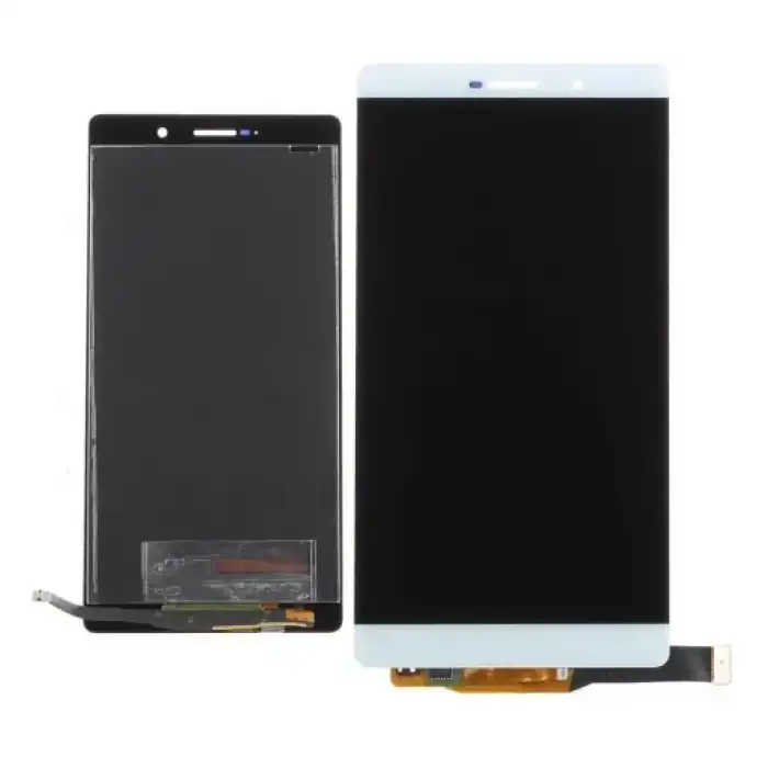 Huawei Uyumlu P8 Max Lcd Ekran Dokunmatik Beyaz Çıtasız
