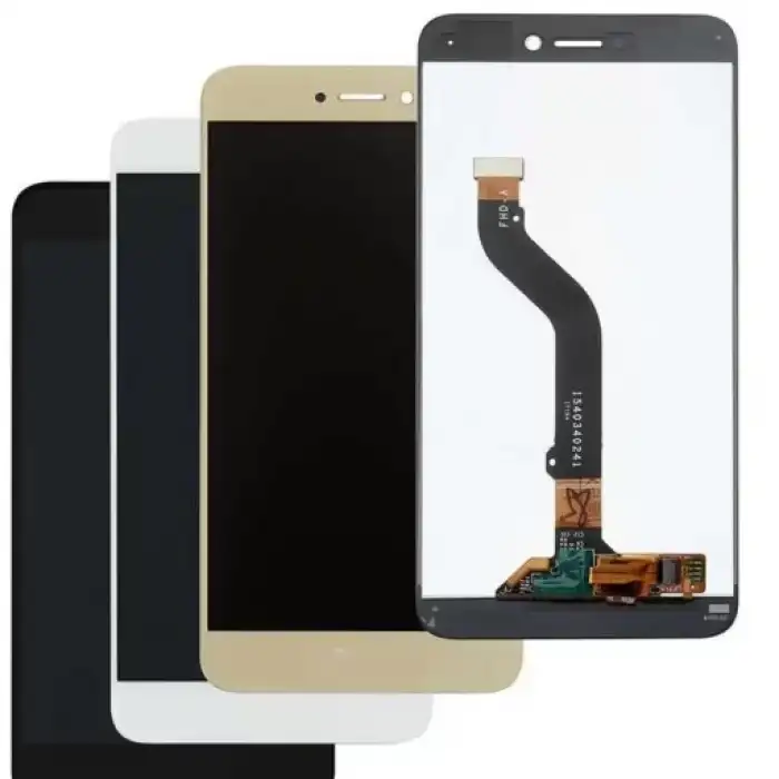 Huawei Uyumlu P9 Lite 2017 Lcd Ekran Dokunmatik Beyaz Çıtasız