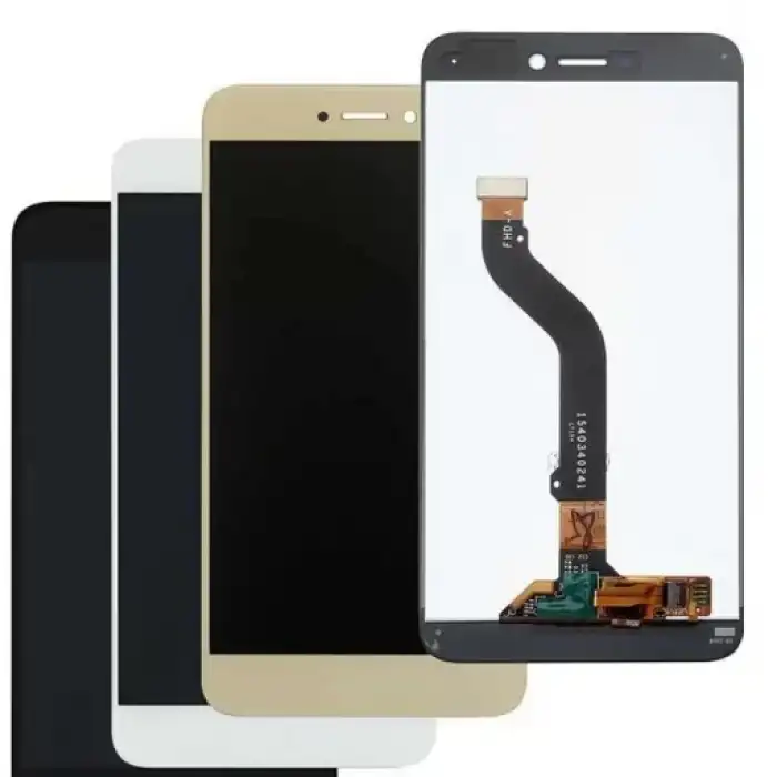 Huawei Uyumlu P9 Lite 2017 Lcd Ekran Dokunmatik Siyah Çıtasız