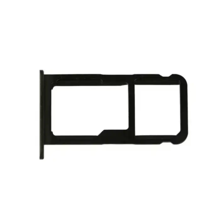 Huawei Uyumlu P9 Lite 2017 Sim Kart Tepsisi Siyah