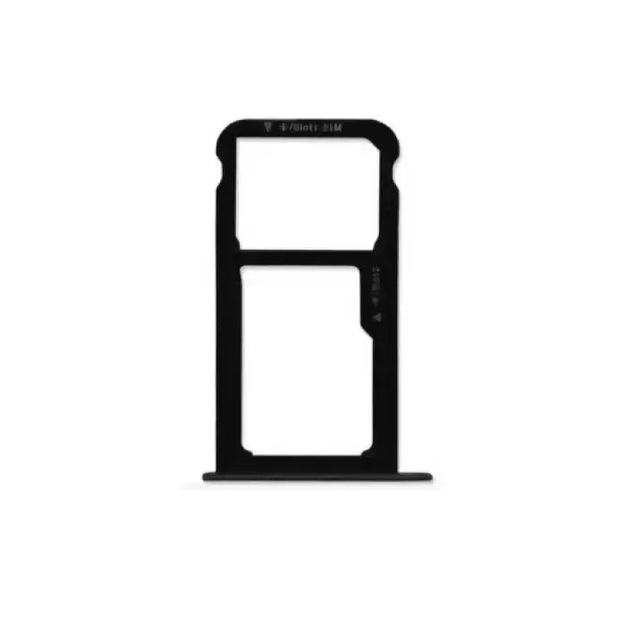 Huawei Uyumlu P9 Lite Sim Ve Mmc Kart Tepsisi Siyah