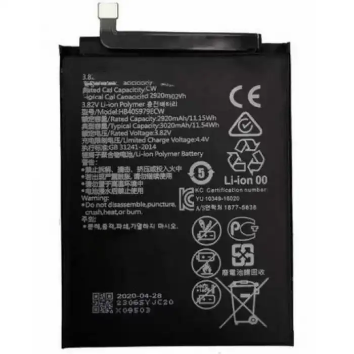 Huawei Uyumlu Y5 2019 Batarya Hb405979Ecw